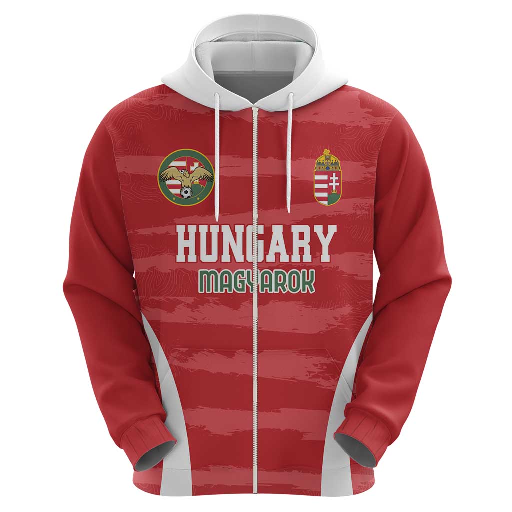 Custom Hungary Football Hoodie Magyarok Classic Football - Wonder Print Shop