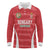 Custom Hungary Football Long Sleeve Polo Shirt Magyarok Classic Football - Wonder Print Shop