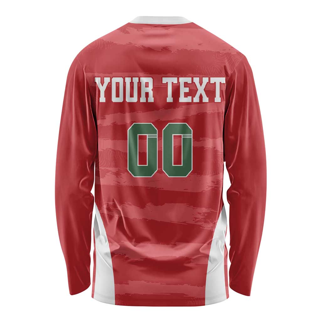 Custom Hungary Football Long Sleeve Shirt Magyarok Classic Football - Wonder Print Shop