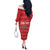 Custom Hungary Football Off The Shoulder Long Sleeve Dress Magyarok Classic Football - Wonder Print Shop