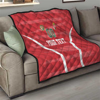 Custom Hungary Football Quilt Magyarok Classic Football - Wonder Print Shop