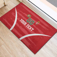 Custom Hungary Football Rubber Doormat Magyarok Classic Football - Wonder Print Shop