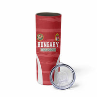Custom Hungary Football Skinny Tumbler Magyarok Classic Football - Wonder Print Shop