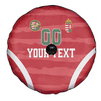 Custom Hungary Football Spare Tire Cover Magyarok Classic Football - Wonder Print Shop
