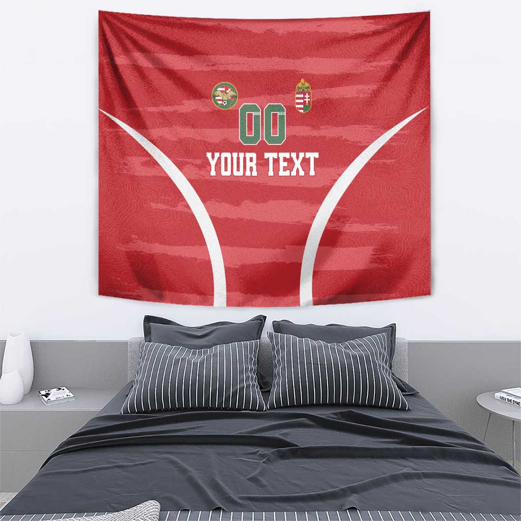 Custom Hungary Football Tapestry Magyarok Classic Football - Wonder Print Shop