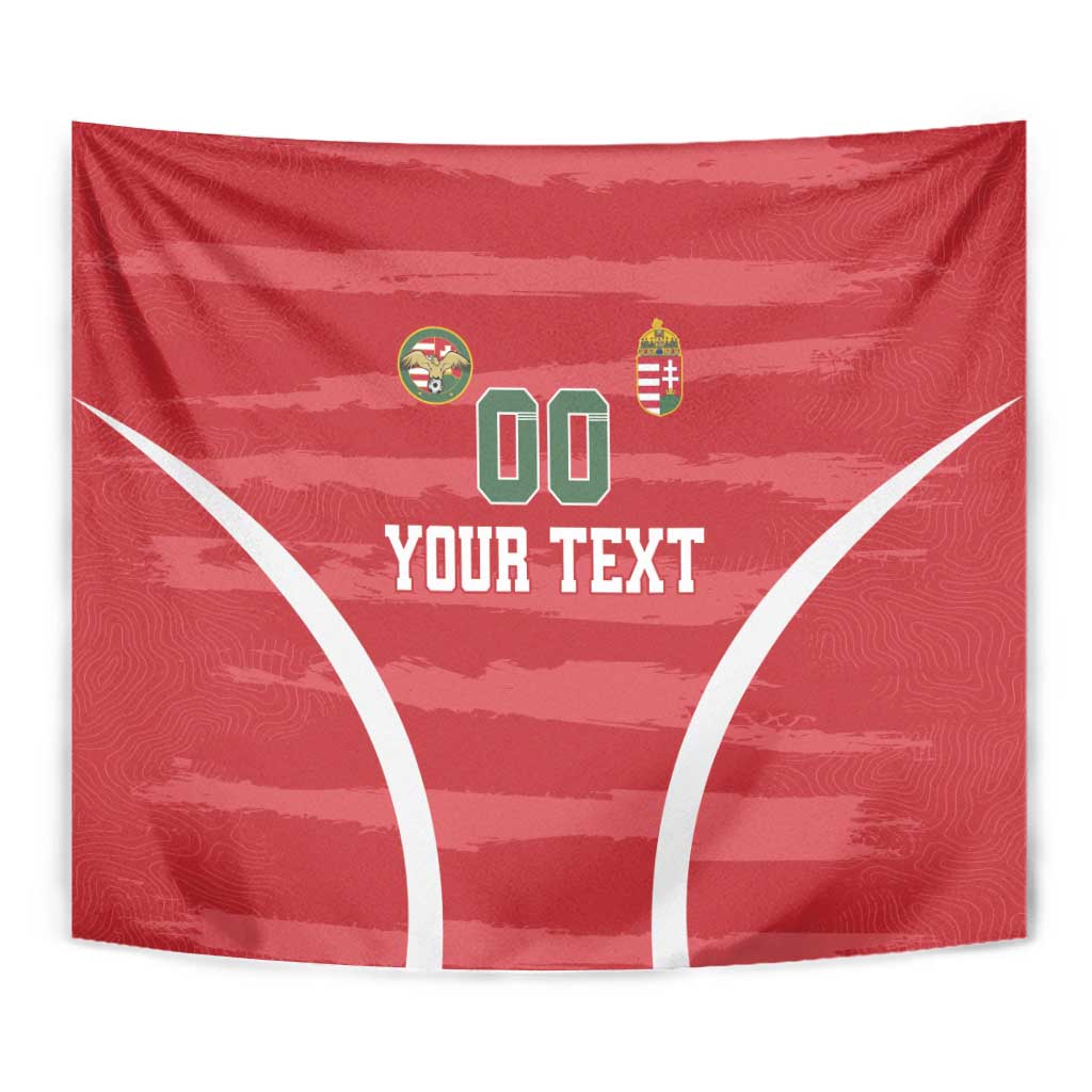 Custom Hungary Football Tapestry Magyarok Classic Football - Wonder Print Shop