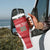 Custom Hungary Football Tumbler With Handle Magyarok Classic Football - Wonder Print Shop