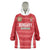 Custom Hungary Football Wearable Blanket Hoodie Magyarok Classic Football - Wonder Print Shop