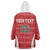 Custom Hungary Football Wearable Blanket Hoodie Magyarok Classic Football - Wonder Print Shop