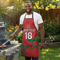 Custom Morocco Heritage Football Apron Road To Champion