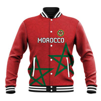 Custom Morocco Heritage Football Baseball Jacket Road To Champion