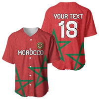 Custom Morocco Heritage Football Baseball Jersey Road To Champion