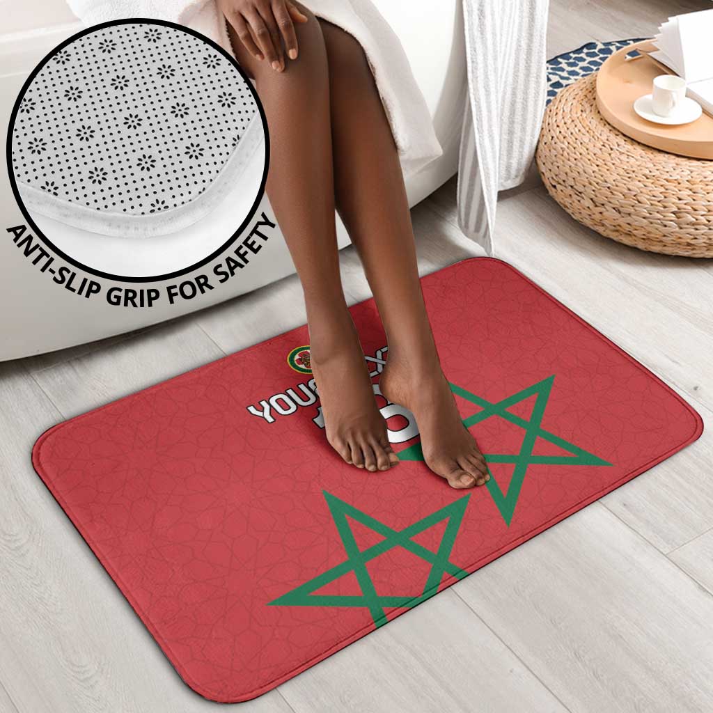 Custom Morocco Heritage Football Bathroom Set Road To Champion