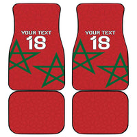 Custom Morocco Heritage Football Car Mats Road To Champion