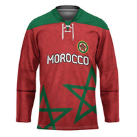 Custom Morocco Heritage Football Hockey Jersey Road To Champion