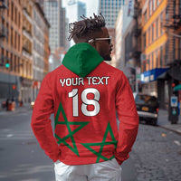 Custom Morocco Heritage Football Hoodie Road To Champion