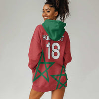 Custom Morocco Heritage Football Hoodie Dress Road To Champion