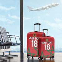 Custom Morocco Heritage Football Luggage Cover Road To Champion