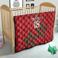 Custom Morocco Heritage Football Quilt Road To Champion