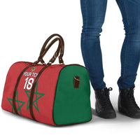 Custom Morocco Heritage Football Travel Bag Road To Champion