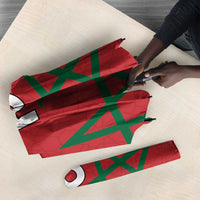 Custom Morocco Heritage Football Umbrella Road To Champion