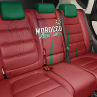 Morocco Football Back Car Seat Cover Atlas Lions Road To Champion