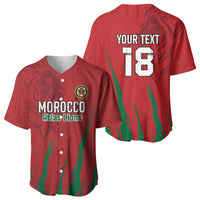 Custom Morocco Football Baseball Jersey Atlas Lions Road To Champion