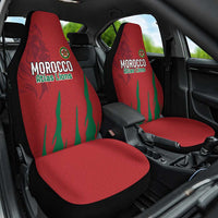 Morocco Football Car Seat Cover Atlas Lions Road To Champion