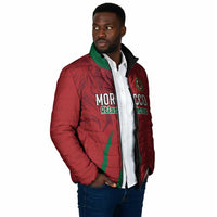 Custom Morocco Football Padded Jacket Atlas Lions Road To Champion