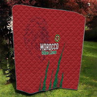 Morocco Football Quilt Atlas Lions Road To Champion