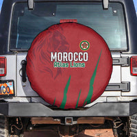 Morocco Football Spare Tire Cover Atlas Lions Road To Champion