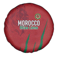 Morocco Football Spare Tire Cover Atlas Lions Road To Champion