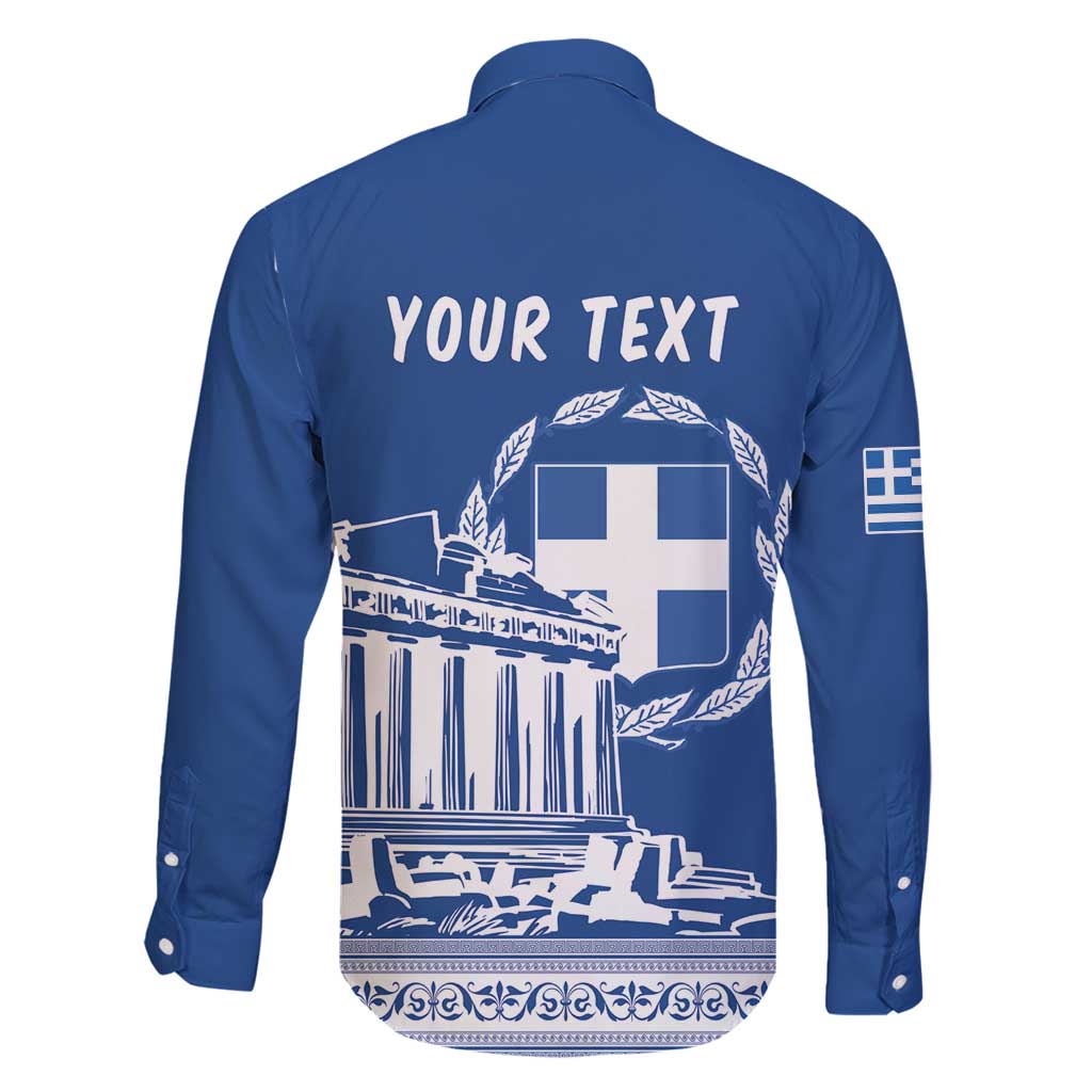 Personalized Greece Athena Goddess Family Matching Puletasi and Hawaiian Shirt Parthenon Greek Key Patterns