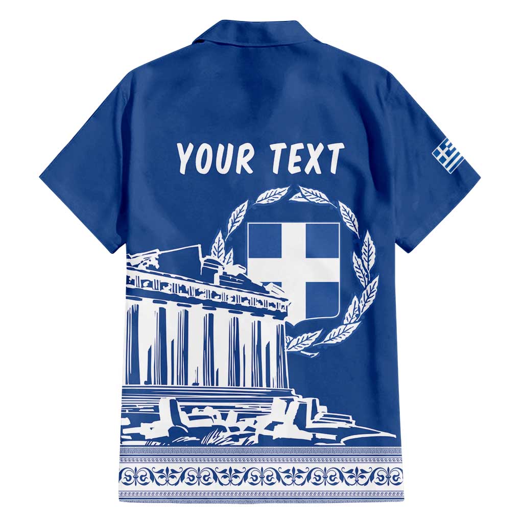 Personalized Greece Athena Goddess Family Matching Tank Maxi Dress and Hawaiian Shirt Parthenon Greek Key Patterns