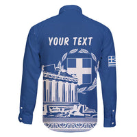 Personalized Greece Athena Goddess Family Matching Tank Maxi Dress and Hawaiian Shirt Parthenon Greek Key Patterns