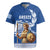 Personalized Greece Athena Goddess Rugby Jersey Parthenon Greek Key Patterns
