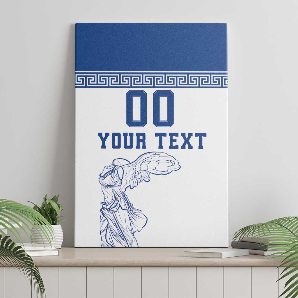 Custom Greece Football Canvas Wall Art Go Champions Ethniki LT18