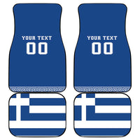 Custom Greece Football Car Mats Go Champions Ethniki LT18