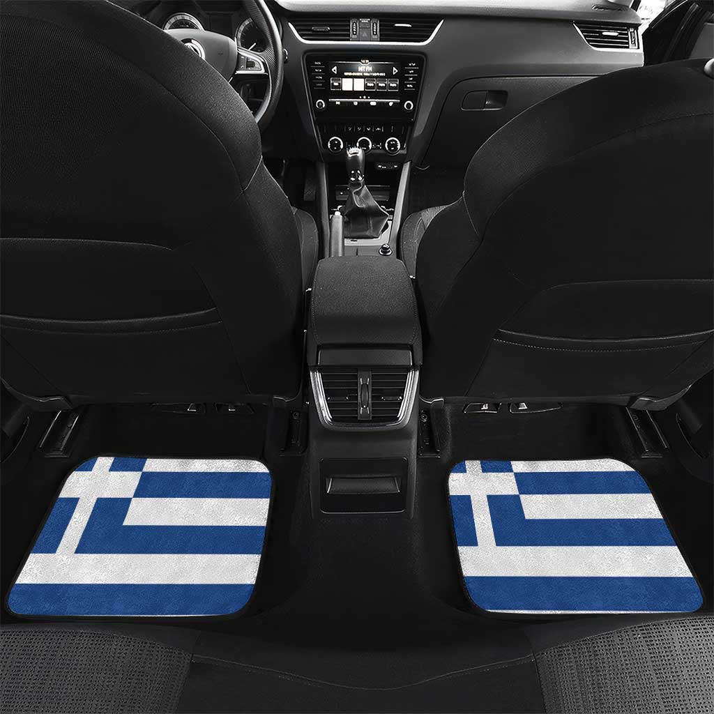 Custom Greece Football Car Mats Go Champions Ethniki LT18