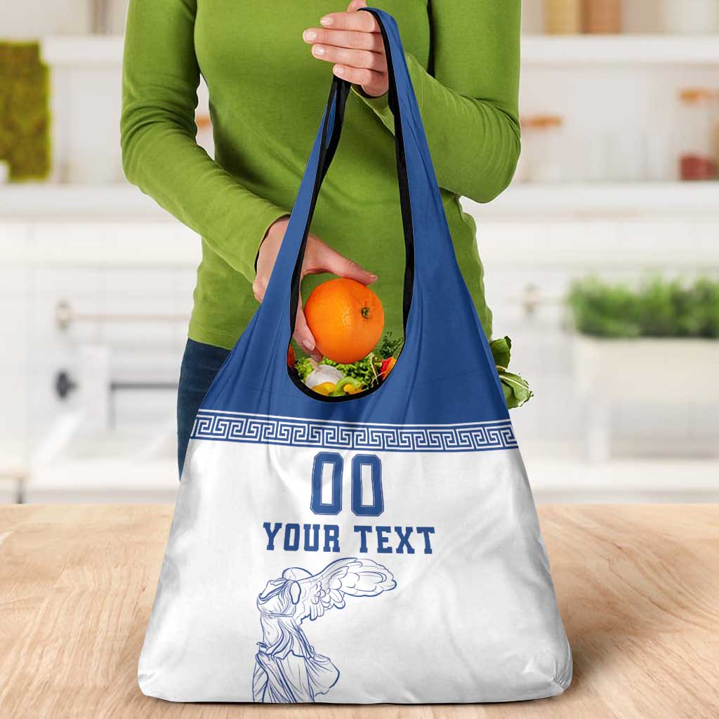 Custom Greece Football Grocery Bag Go Champions Ethniki LT18