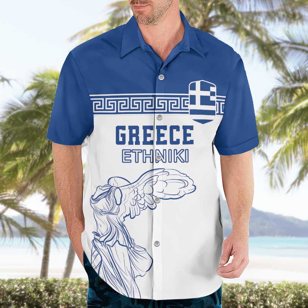 Custom Greece Football Hawaiian Shirt Go Champions Ethniki LT18