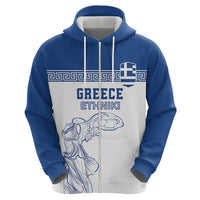 Custom Greece Football Hoodie Go Champions Ethniki LT18