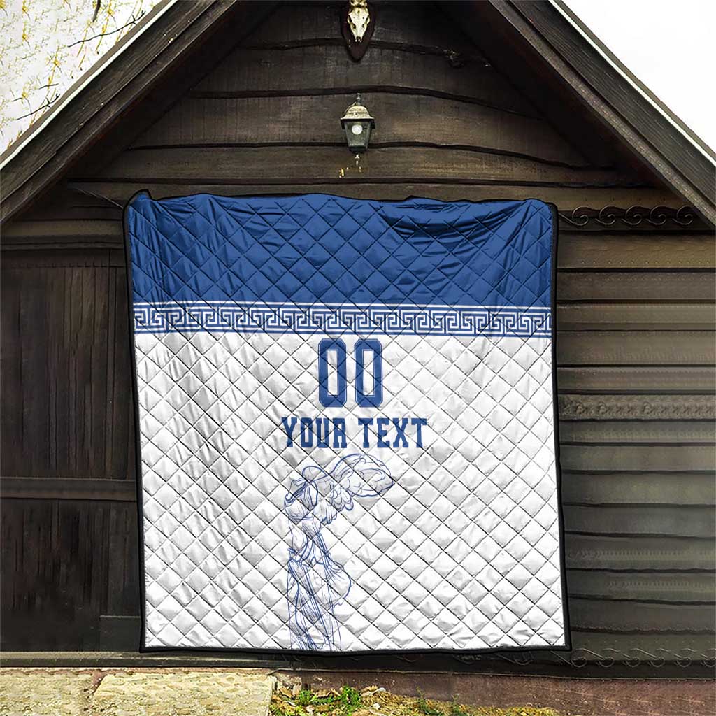Custom Greece Football Quilt Go Champions Ethniki LT18