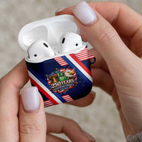 America 250th Anniversary AirPods Case USA 1776-2026 Patriotic Eagle