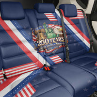 America 250th Anniversary Back Car Seat Cover USA 1776-2026 Patriotic Eagle