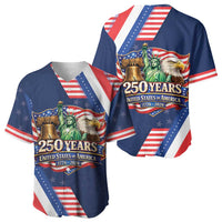 America 250th Anniversary Baseball Jersey USA 1776-2026 Patriotic Eagle