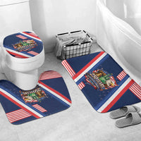 America 250th Anniversary Bathroom Set USA 1776-2026 Patriotic Eagle