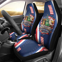 America 250th Anniversary Car Seat Cover USA 1776-2026 Patriotic Eagle