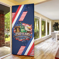 America 250th Anniversary Door Cover USA 1776-2026 Patriotic Eagle
