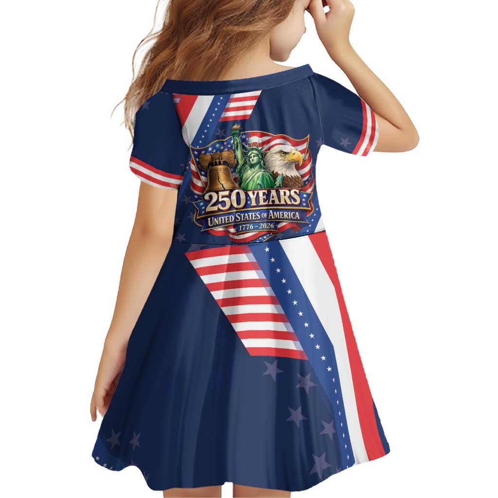 America 250th Anniversary Family Matching Off Shoulder Maxi Dress and Hawaiian Shirt USA 1776-2026 Patriotic Eagle
